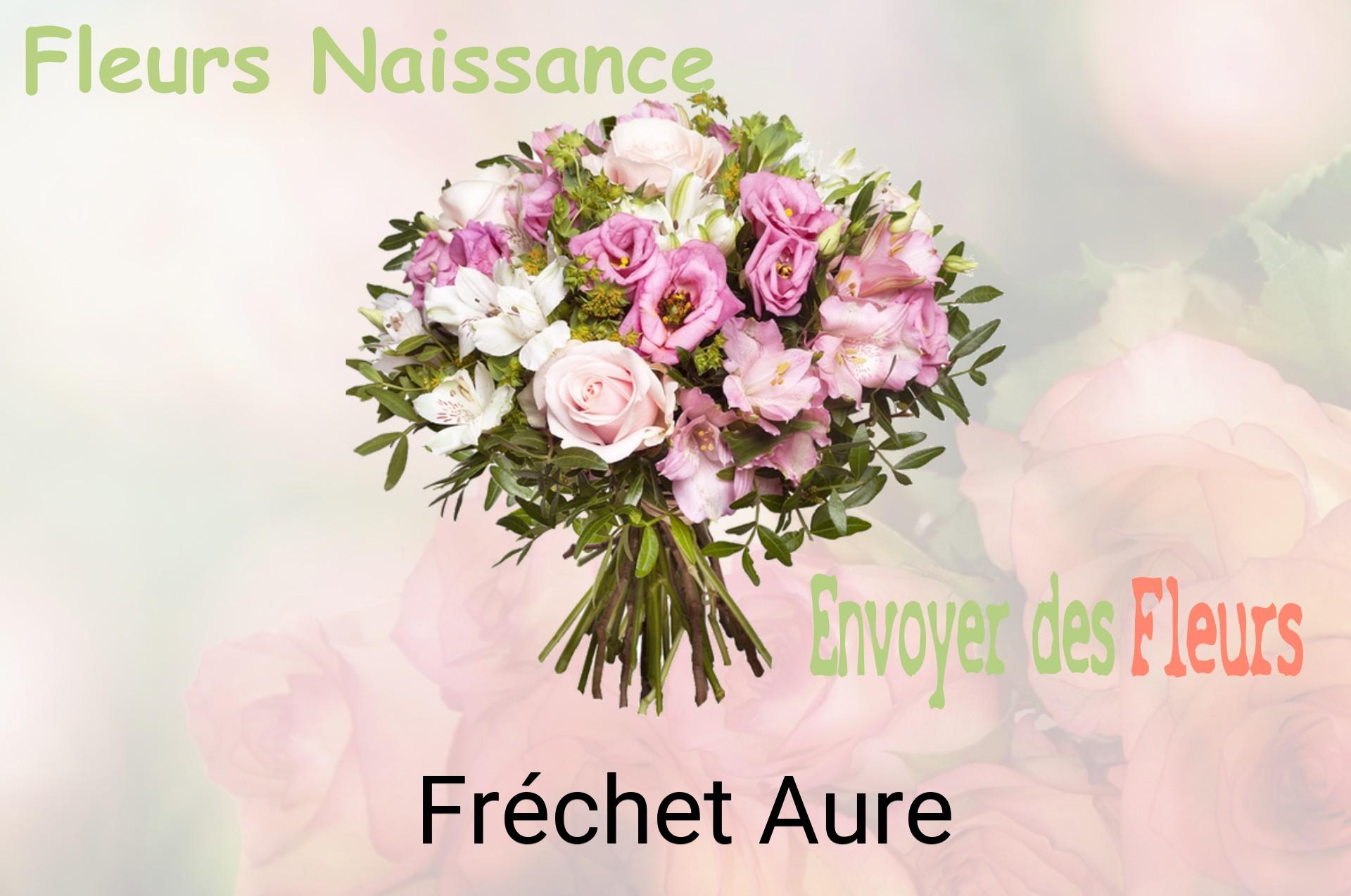 Bouquet de fleurs de naissance livré à Fréchet-Aure